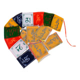 Prayer Flags with "OM MA NI PADME HUM" Mantras.