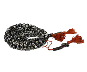 Tibetan Buddhist Prayer Black Beads.