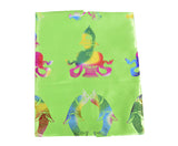 Colorful Auspicious Symbol Printed Scarf.