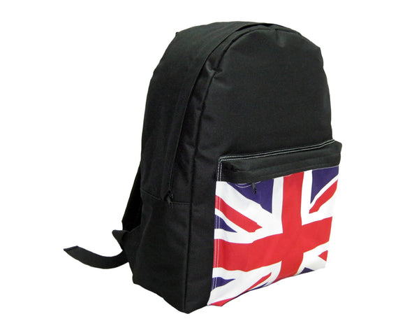 Union Jack Flag Printed Classic Bag Pack.