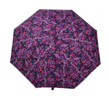 Ladies colorful floral Pattern Strong & Durable folding umbrella.