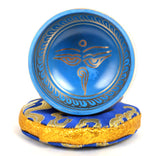 Tibetan Meditation Singing Bowl with Craved Om Mani Padme