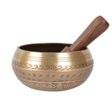 Mantra Itching 4 Buddha Crafted Singing Bowl