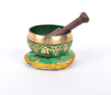 Om Mani Padme Hum Symbol Singing Bowl