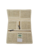 Durable Tri-fold Hemp Wallet-DT-PRS-1018NRL