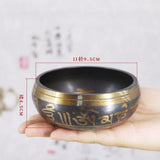 Newest Tibetan Bowl Singing Bowl Decorative-wall-dishes Home Decoration Decorative Wall Dishes Tibetan Singing Bowl