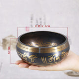 SDR Tibetan Bowl Singing Bowl Decorative-wall-dishes Home Decoration Decorative Wall Dishes Tibetan Singing Bowl