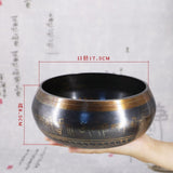 Tibetan Bowl Singing Bowl Decorative-wall-dishes Home Decoration Decorative Wall Dishes Tibetan Singing Bowl 1PC