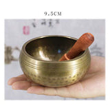 Tibetan Bowl Sing Bowl Nepalese Buddhist Tibetan Chanting Yoga Meditation Bowl Buddhist Sound Therapy Bowl Copper Religion Carft