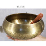 Tibetan Bowl Sing Bowl Nepalese Buddhist Tibetan Chanting Yoga Meditation Bowl Buddhist Sound Therapy Bowl Copper Religion Carft